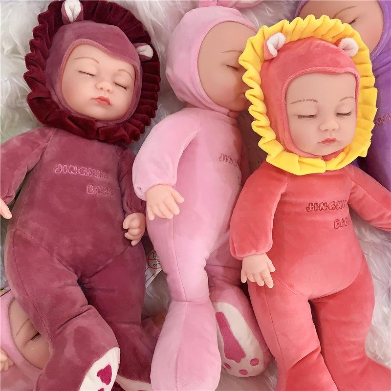 Adorable Newborn Baby Emulated Lifelike Sleeping Soothing Girls Toys
