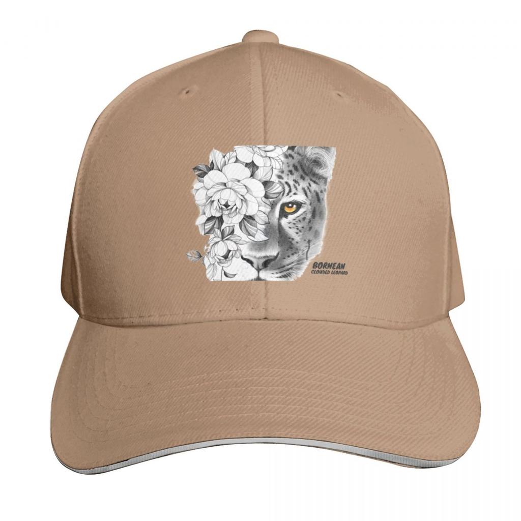 Borneo Dayak Culture Bornean Clouded Leopard sketch Baseball Cap Dropshipping Brand Unisex cap Caps For Unisex Womens