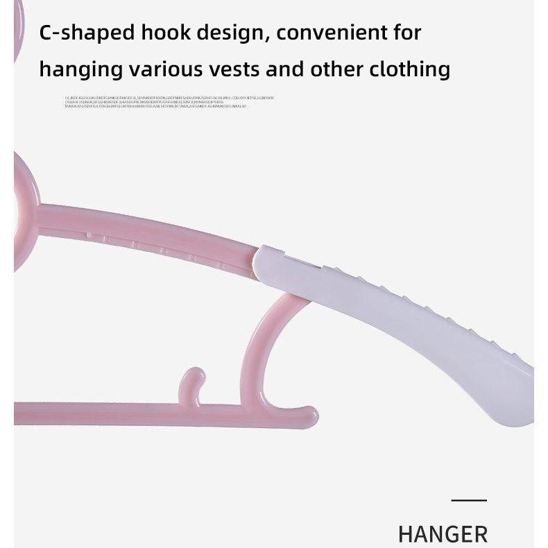 Children's Clothes Hanger with Retractable Design, Children's Newborn Clothes Hanger for Home Use