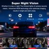 BEPOCAM Dash Cam 4K 4 Channel Front and Rear Inside 360° Car Camera for Cars Built-in WiFi GPS WDR Night Vision 24H Parking Mode