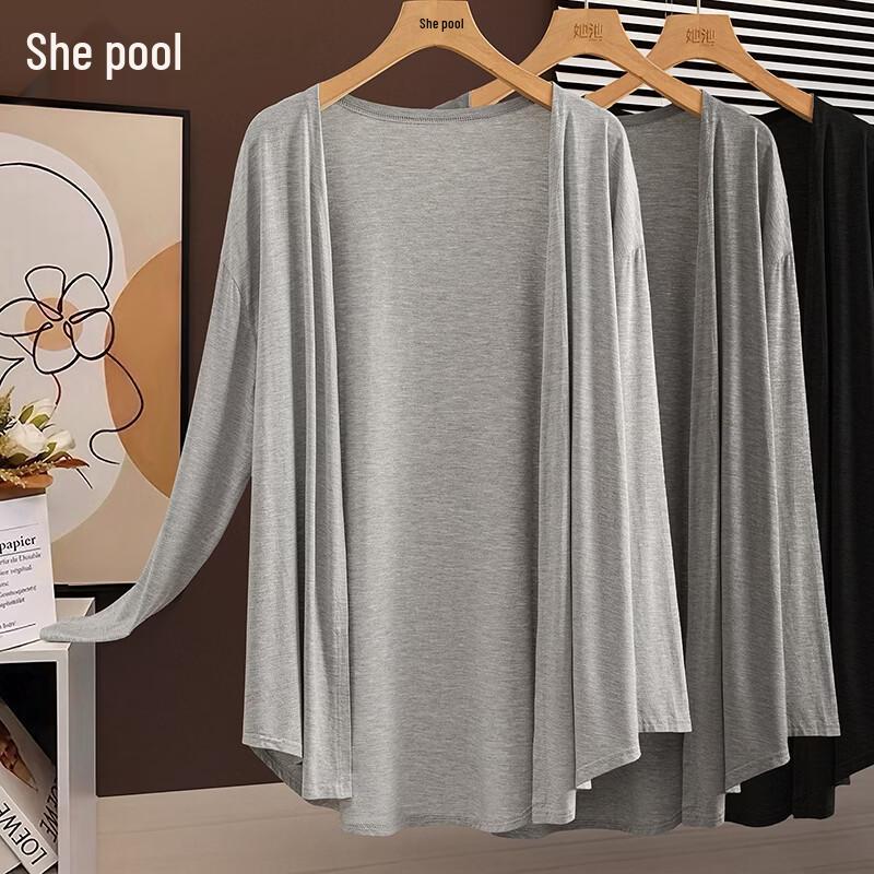 Tachi Women s Lightweight Solid Knit Cardigan XL