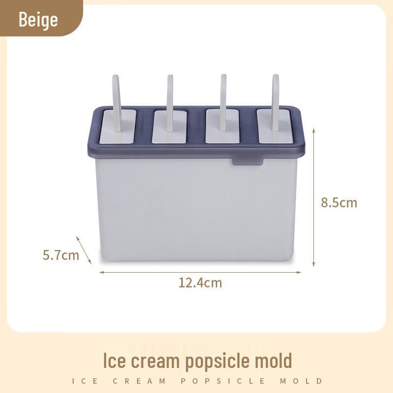 Fumede 4-Piece DIY Popsicle Molds