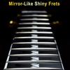 Guitar Fret Crowning Tool Fret File Dressing with Narrow/Medium/Wide 3 Edges Guitar Repairing & Luthier Tool Wood Handle
