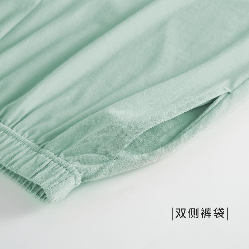 Pure Cotton Summer Casual Sports Shorts Women's Summer Loose Home Pajama Pants Running Comfortable High Waist Hot Pants Fashionable Outer Wear