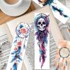 32pcs, Abstract skull bookmark, suitable for back-to-school season, Christmas, Halloween, teachers, readers, and birthdays.