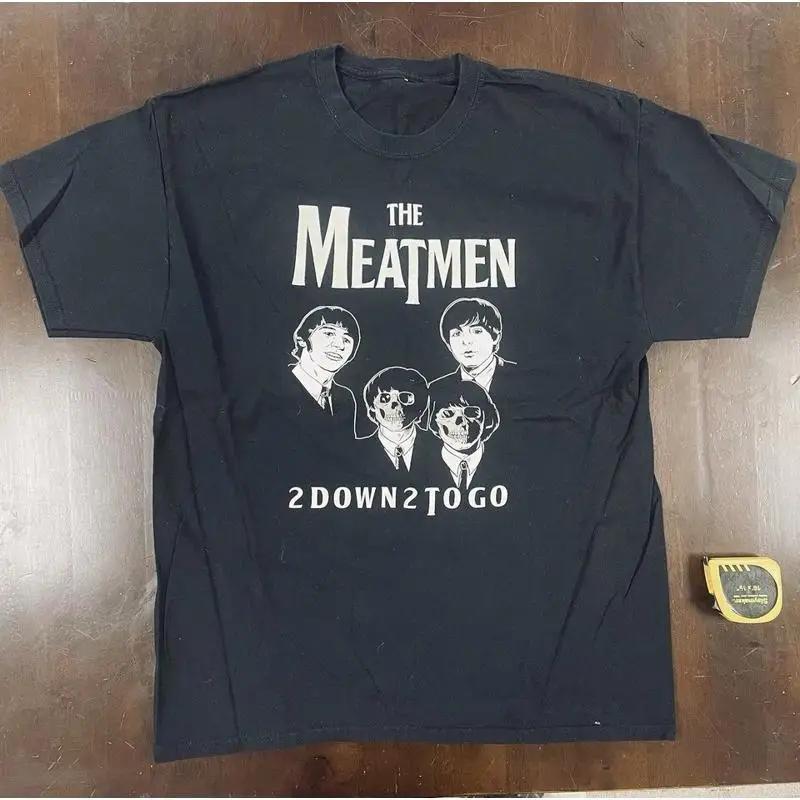 

The Meatmen 2Down2togo Cotton Black S 5XL T Shirt S разноцветный