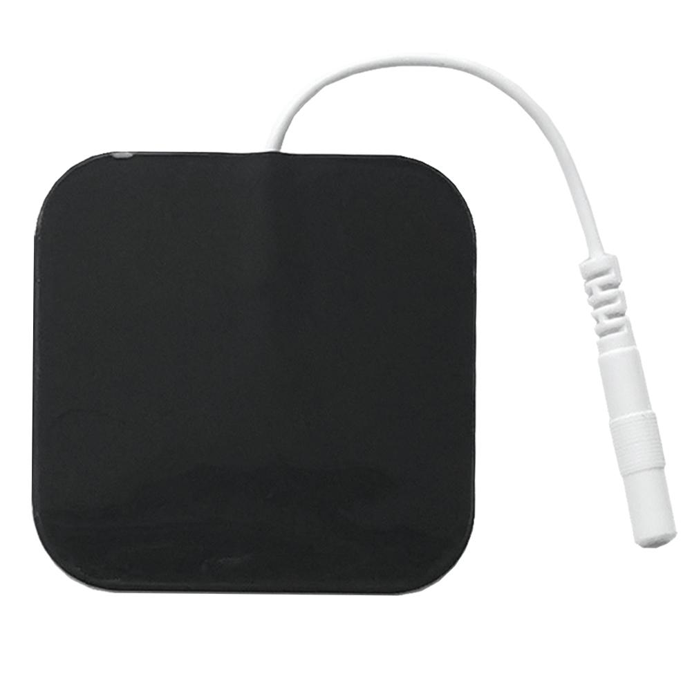 20Pcs 5x5cm Physical Therapy Massage Stickings Nonwovens Recovery Silicone Contact Pin Rectus Abdominis Muscle Electrode Patches