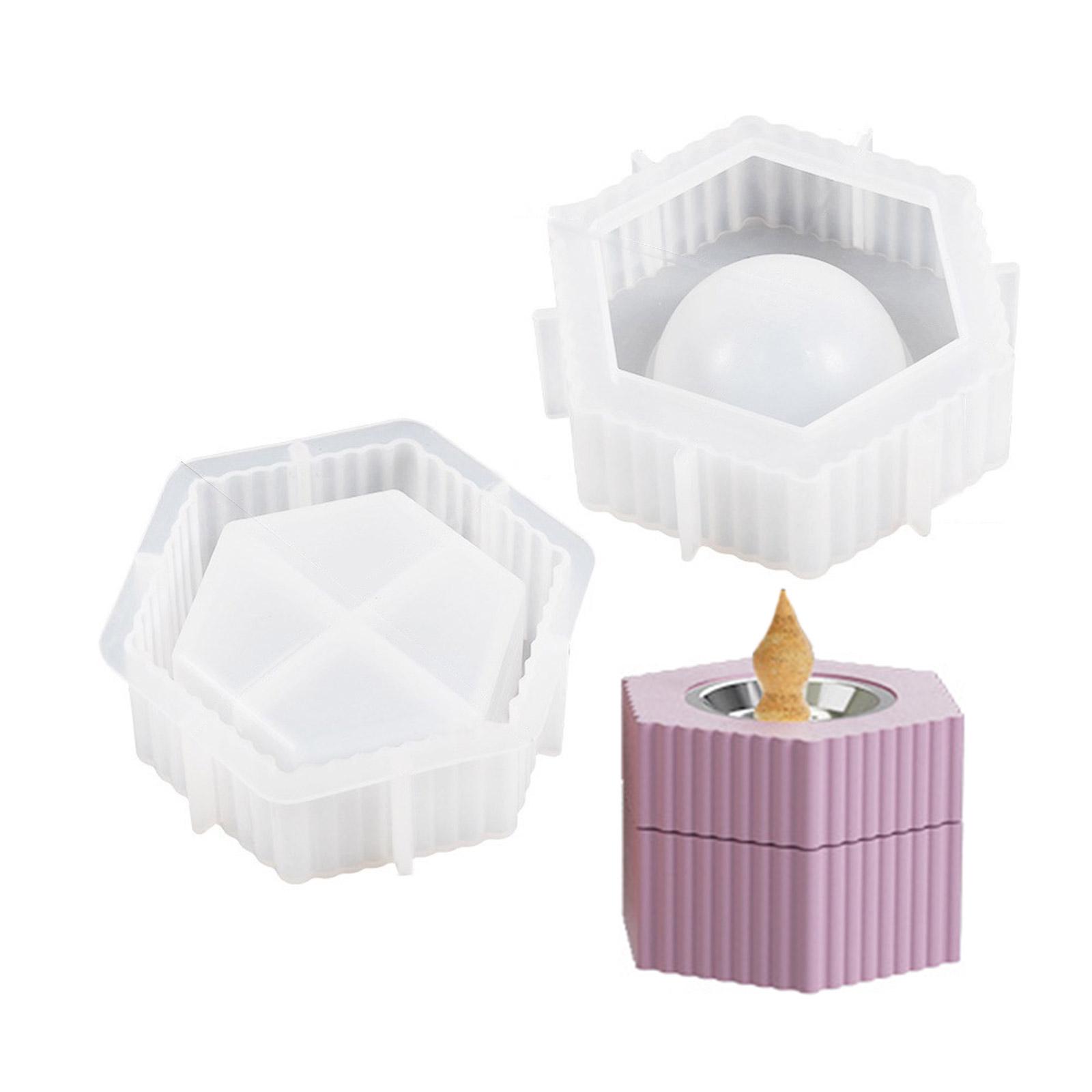 

Коробка для горелок для благовоний, силиконовая форма, бетонная цементная форма для изготовления чашек для свечей, гипсовая форма для хранения эпоксидной смолы, формы для хранения декабрь 2