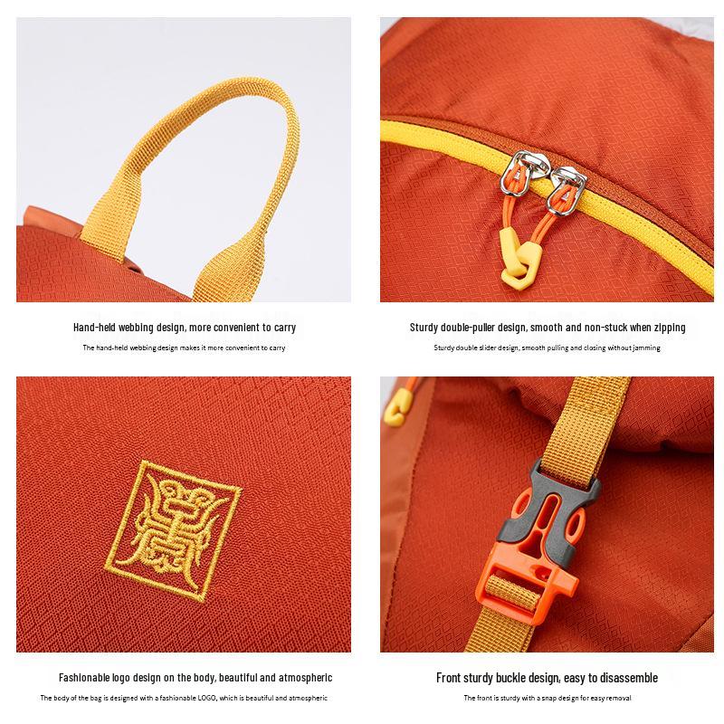 Unisex Waterproof Lightweight Backpack for Mountaineering, Cycling, and Travel