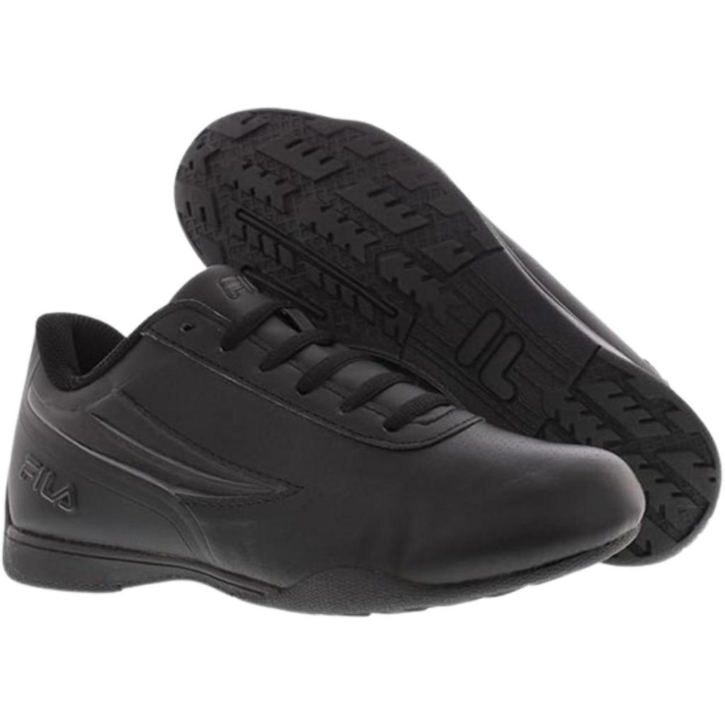 FILA retti Comfortable Versatile Durable Lightweight Low-Top Casual Shoes Women sneaker Black 5DM00014-001