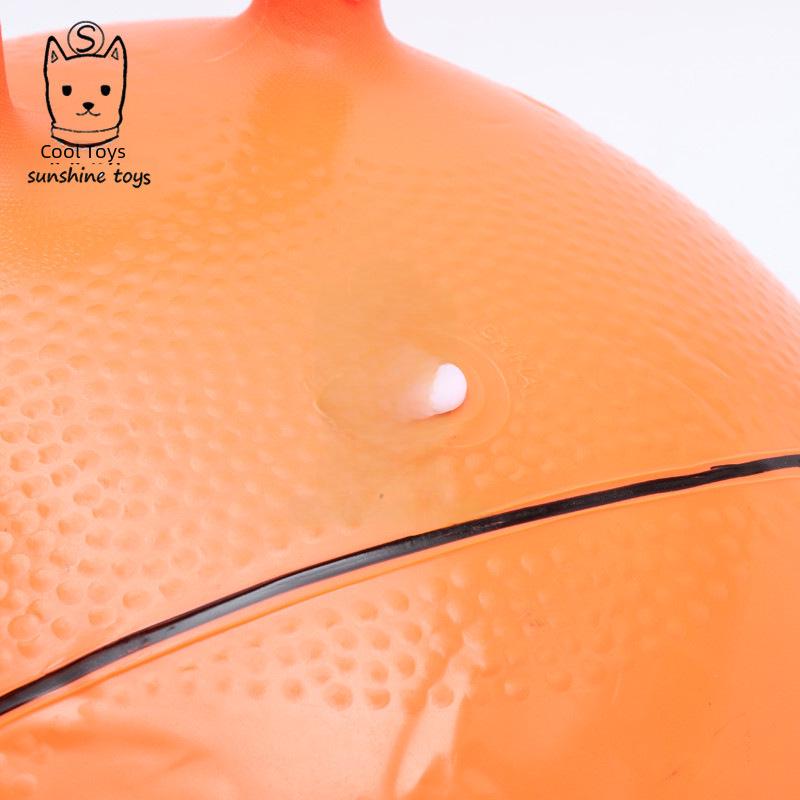 45cm Explosion-Proof Inflatable PVC Jumping Ball with Handle - Children's Toy for Kindergarten