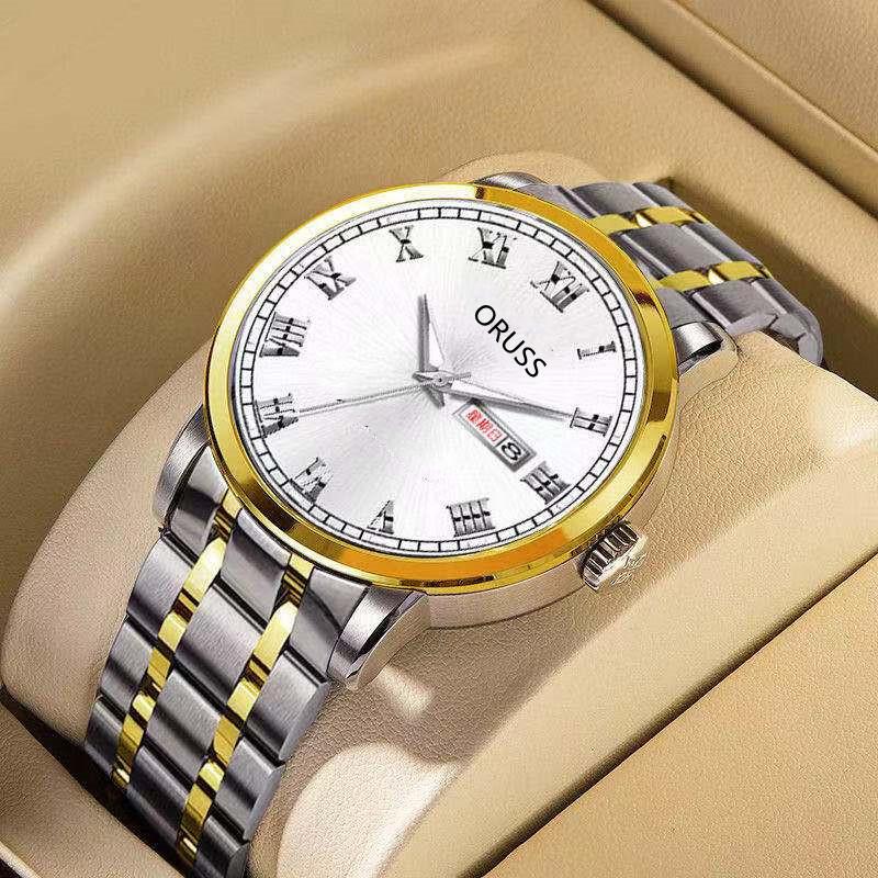 Fully Automatic Movement Watch Men'S Watch Luminous Waterproof Calendar High-End Handsome And Fashionable