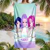 Kpop Hunter Fashion Beach Towel: Ideal for Summer Adventures Soft, Absorbent and Quick Drying Suitable for Swimming and Bathing