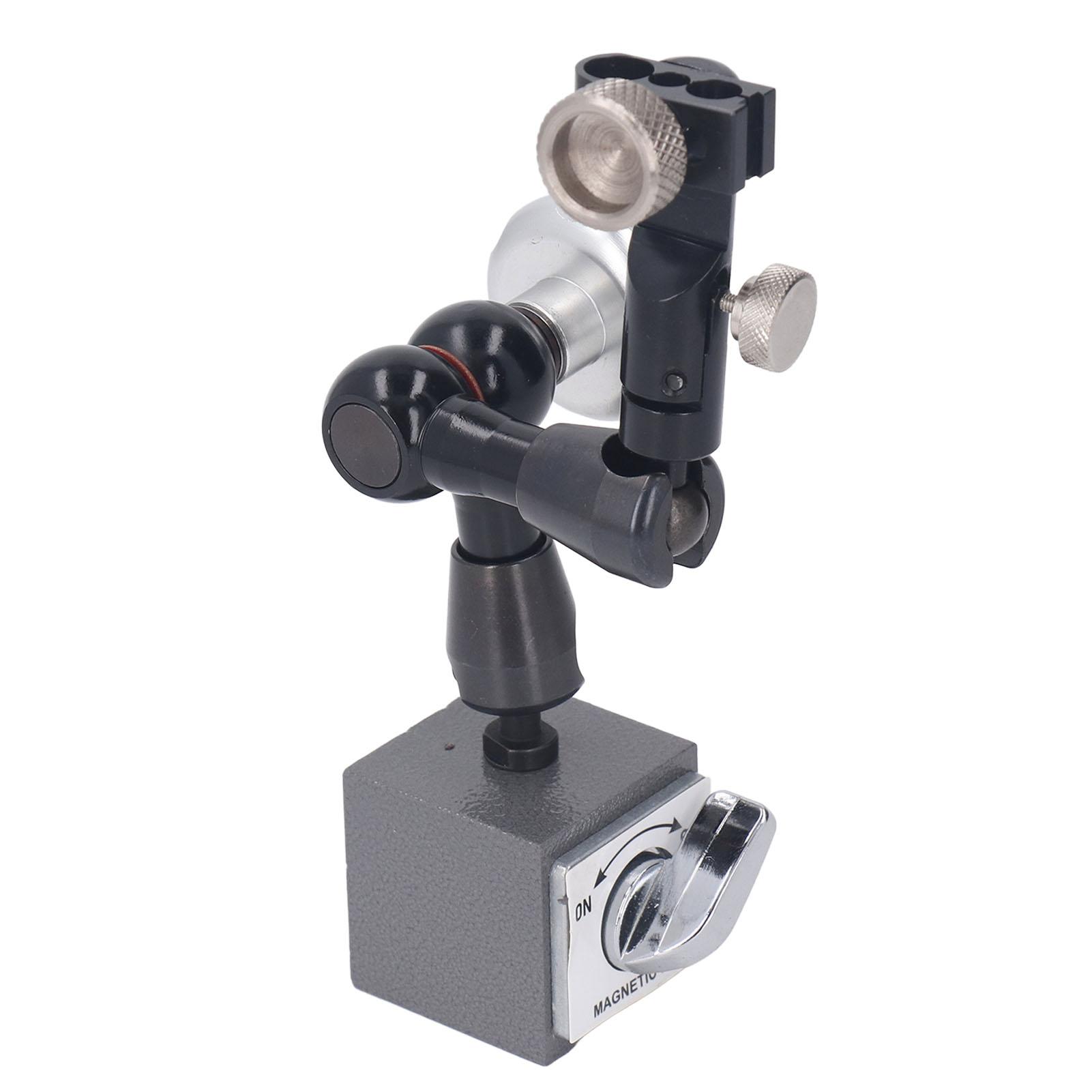 

Магнитный держатель индикатора часового типа Сферический Универсальный С тонкой настройкой Крепление для индикатора часового типа Стойка для