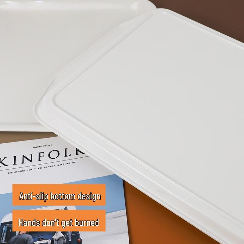 Wuhe 16-inch Round Stone Serving Tray