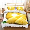 Dropship Duvet Cover Sets 3d Printed Fruit Pineapple Bedroom Set Queen Bedding Set Ainforests Bed Linens King Size High Quality