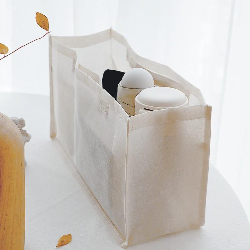 Cotton Linen Storage Basket Foldable Clothes Storage Bag Sundries Toy Organizers Wardrobe Cabinets Laundry Basket Hamper