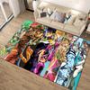 Anime Jojos Bizarre Carpet Rug for Living Room Bedroom Home Sofa Decoration,Kids play Non-slip Floor Mat