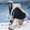 Women's and Men's Winter Snow Boots with Thick Fleece Warm and Non Slip Short Boots