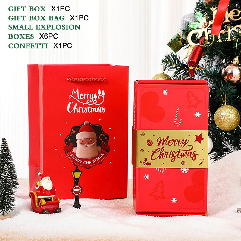 Creative Christmas Gift Box Diy Folding Paper Box Money Birthday Surprise Bounce Box Explosions Red Envelope Surpris Gift Boxes