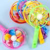 25-50PCS Plastic Colorful Whistle Windmill Random Mixed Color Cute Windmill Fan Party Goody Bag Fillers School Class Rewards ZYF