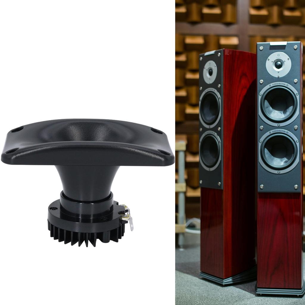 25W 8Ohm Tweeter Speaker Round Shape Stereo Loudspeaker Replacement Loudspeaker Magnetic Speaker for KTV Stage