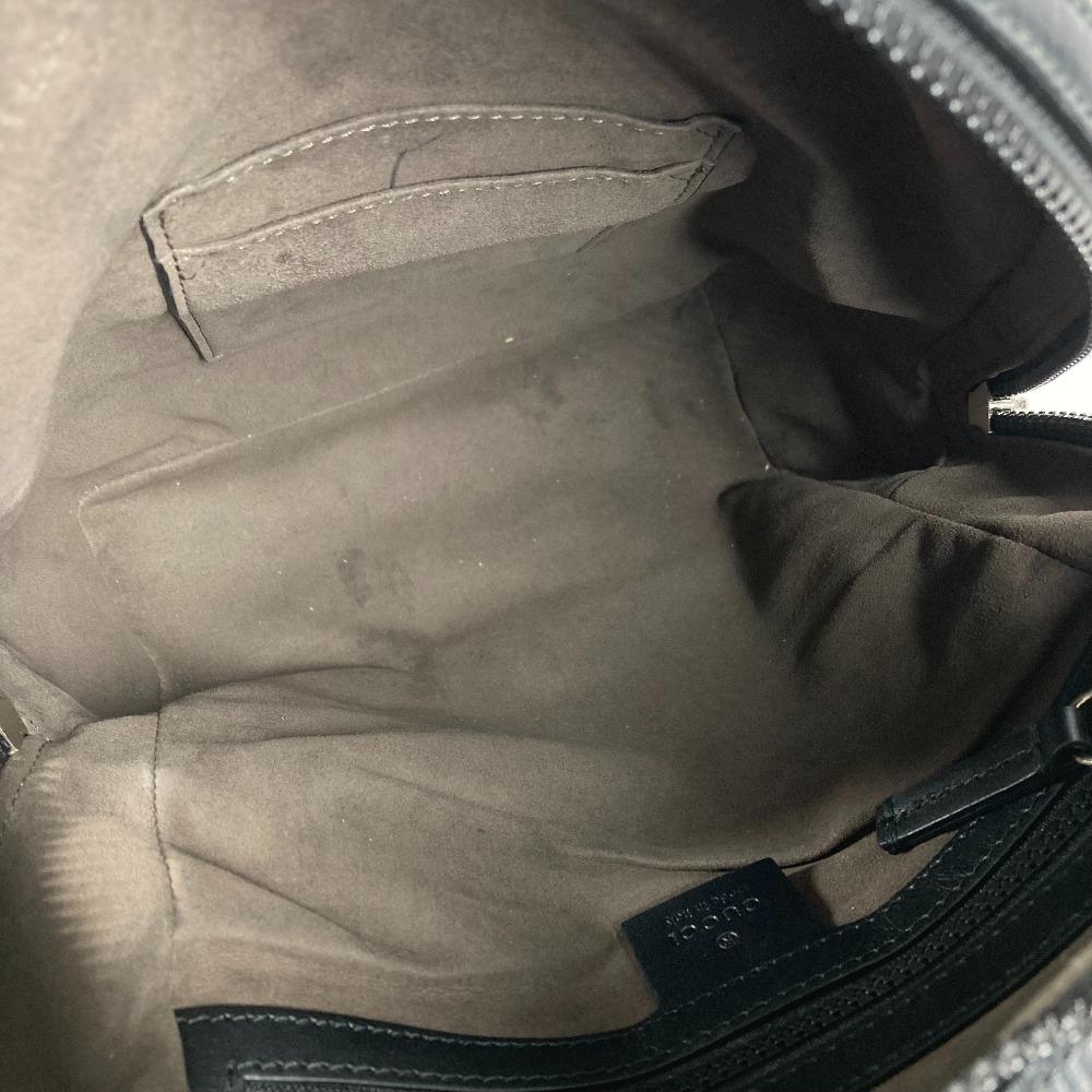 GUCCI 429020 GG Supreme bag logo Backpack Beige/Black