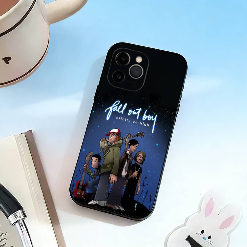 Boy-Fall Out Boy  Phone Case For iPhone 17, 16,15,14,13,12,11 Plus,Pro Max, Others Soft Black Cover