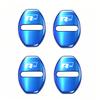 Lijk1 4Pcs Metal Car Door Lock Cover Protective Buckle Cover Sticker Tire Valve For VW GTI Polo Golf MK6 Passat Tiguan Arteon Jetta CC
