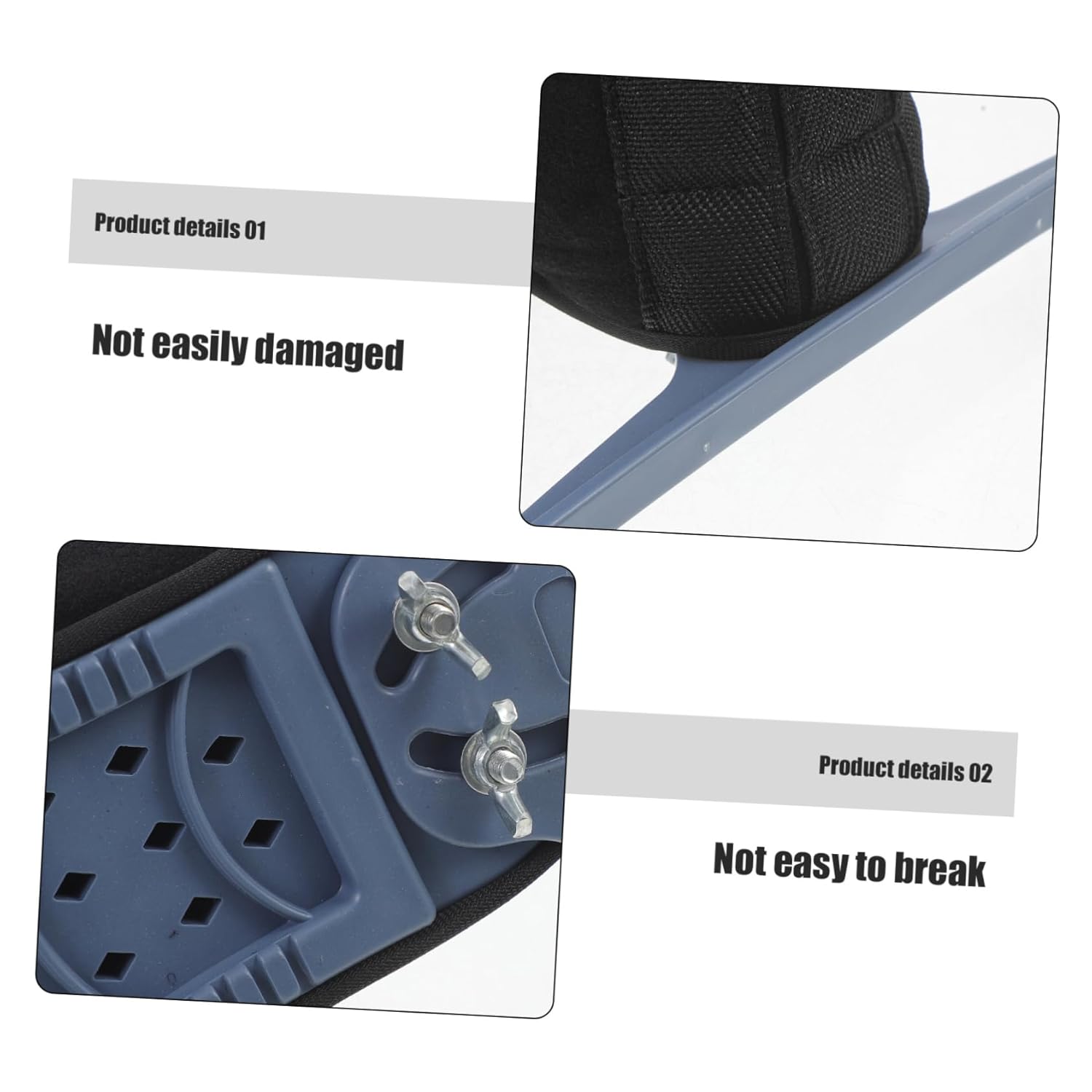 Cam Walker Fracture Ankle Anti-rotation Foot Stabilizer Boot with Brace Support for Fracture Rehabilitation Ankle Joint Sprain ( /Black)