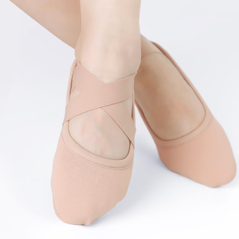 Damen Dehnbare Ballettschuhe Ballett-Slipper Professionelle Elastische Ballettschuhe Erwachsene Damen Yoga Fitnessstudio Gymnastik Tanzschuhe