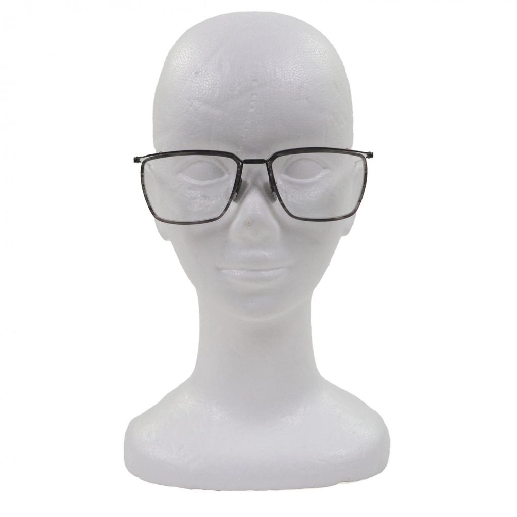 Makellose DITA Brille SCHEMA-ONE Marmor Quadratisch Wellington Klar Grau Herren DTX106 Gebraucht