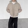 Men's Stylish Hooded Cotton Jacket - Warm, Versatile, and Trendy Winter Outerwear by Lazy Scoundrel