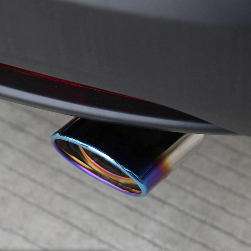 Stainless Steel Car Exhaust Muffler Tip Pipe Car Styling Accessories For Honda CRV CR-V 2007 2008 2009 2010