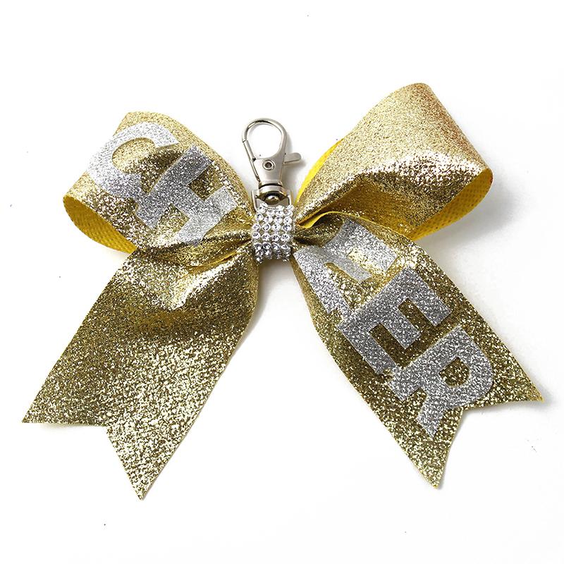 Creative  Cheerleader Keyrings With Glitters Designs Unique Keyrings Exquisite Backpack Decoration Accessories Gifts