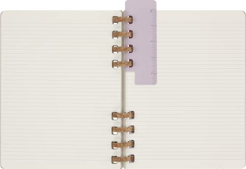Moleskine undated spiral life planner, hardcover, XL size (20.4cm wide x 25.2cm high), Crushed Grape, DHUNDSPD2312MWH4