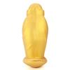 Goldener Flüssigsilikon Tragbarer Realistischer Dildo: Weicher, Großer, Outdoor Analplug für Männer & Frauen.