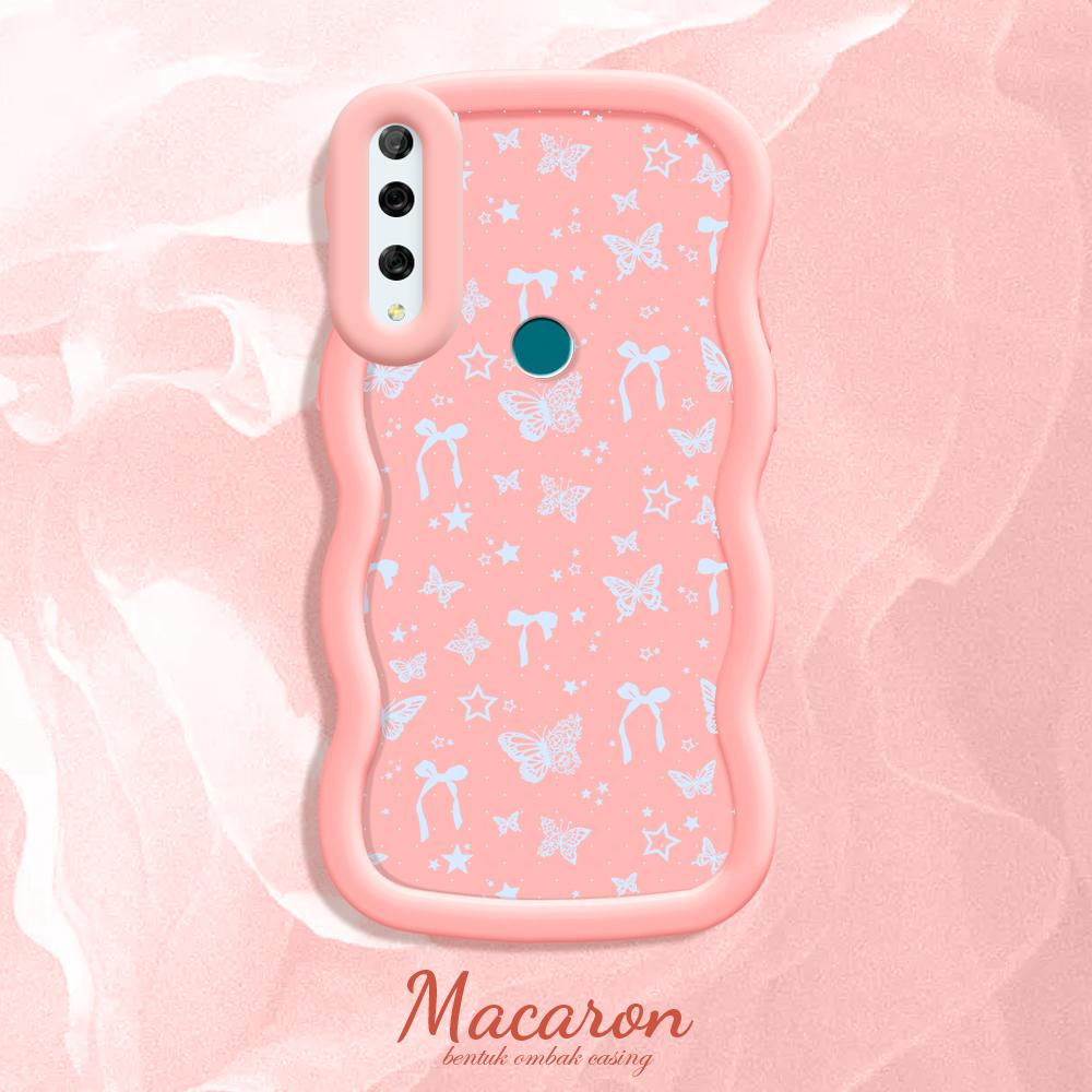 Malovaný vzor Big Wave Edge Měkký silikonový materiál Macaron Pouzdro na telefon Nárazuvzdorný ochranný gumový obal pro iPhone Huawei Honor Infinix Tecno