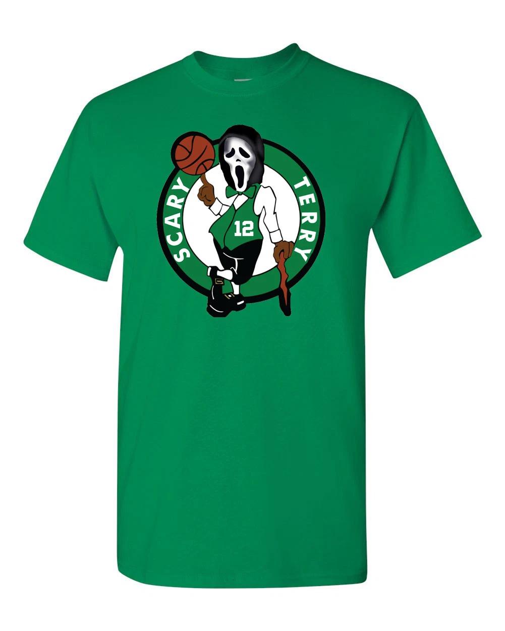 Terry Rozier Boston Celtics Scary Terry T-Shirt XXXL
