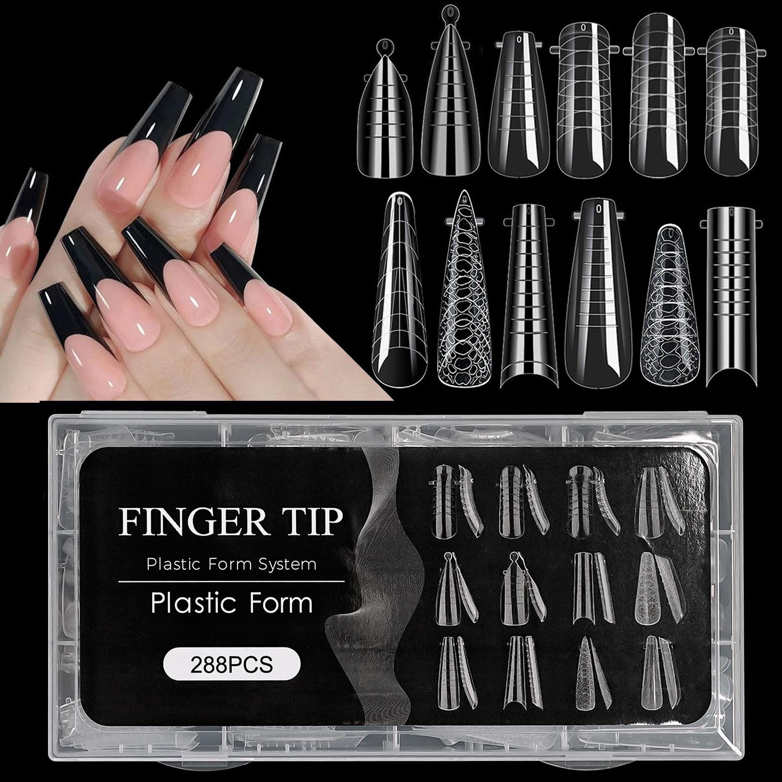 

Полигель Формы для наращивания ногтей Формы для ногтей со шкалой Конструирующий Накладные ногти для гелевого маникюра Дизайн ногтей Салон Дом