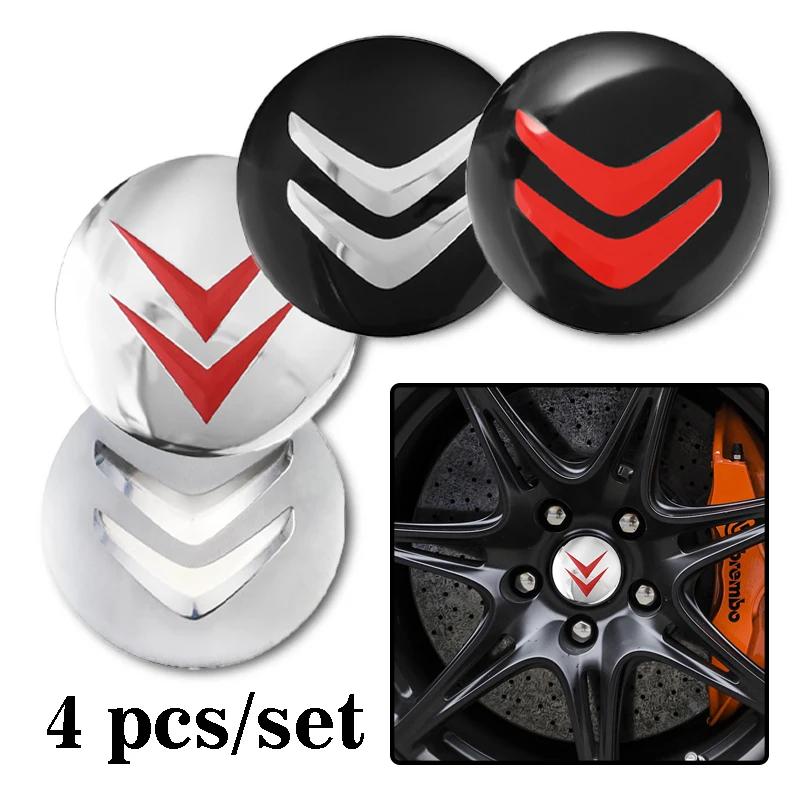 4Pcs 56mm Car Wheel Center Hub Caps Sticker For Citroen C8 DS3 C6 C3 Vts C4 Saxo C4L C5 C2 C1 Xsara C3-XR Picasso Berlingo SEGA Amv123