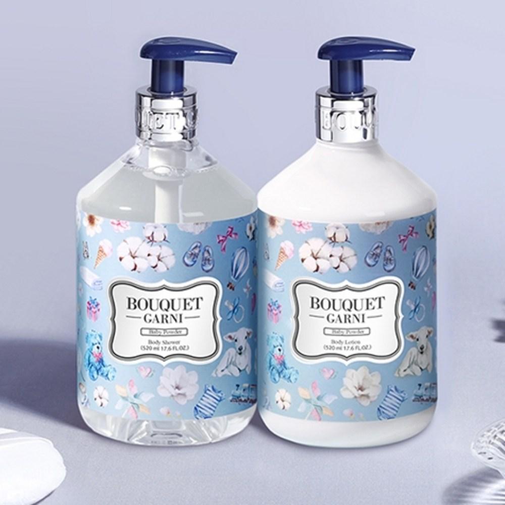 Bouquet Garni Bodylotion Babypuder, 1L, 2 Einheiten
