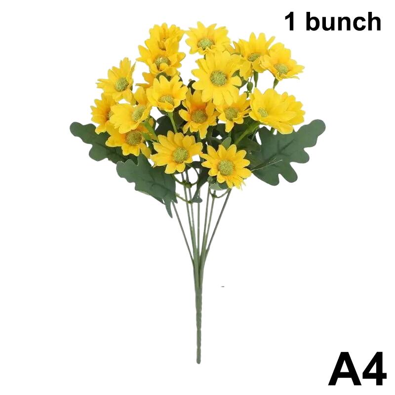 

Искусственные цветы хризантемы «Закат», реалистичные, для улицы/дома, водонепроницаемые, ветроустойчивые, искусственные цветы, домашний декор для вечеринок