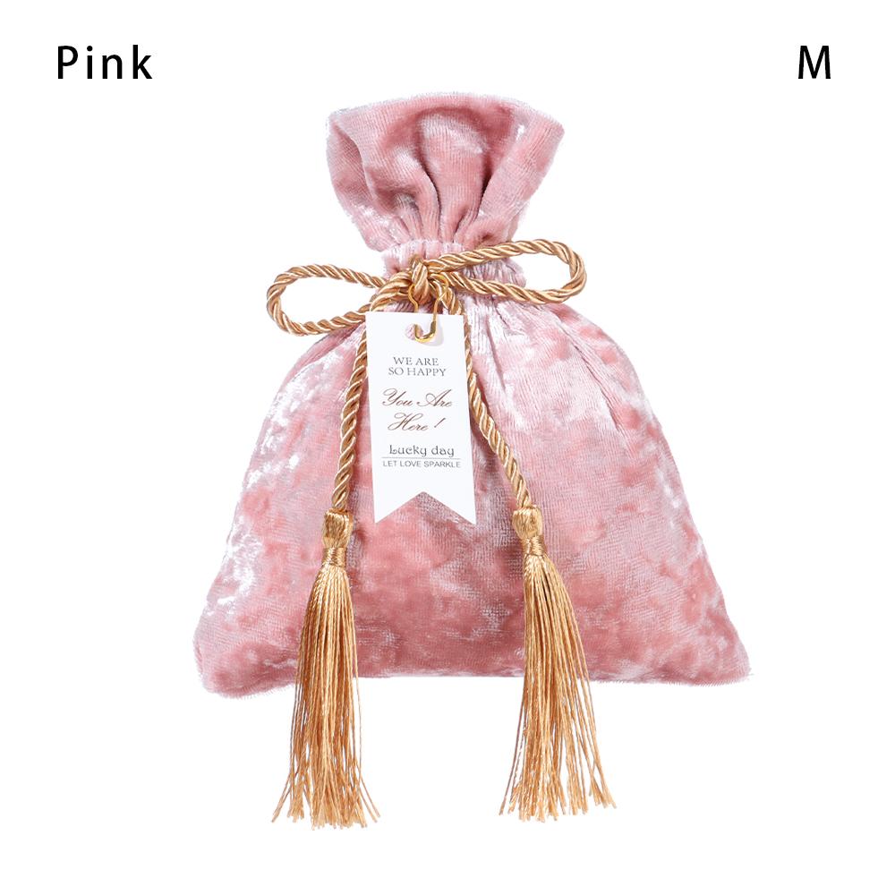Fashion Velvet Candy Bag Drawstring Pocket Tassel Bag Dust Protect Wedding Party Jewelry Organizer Candy Pouches Gift Bags