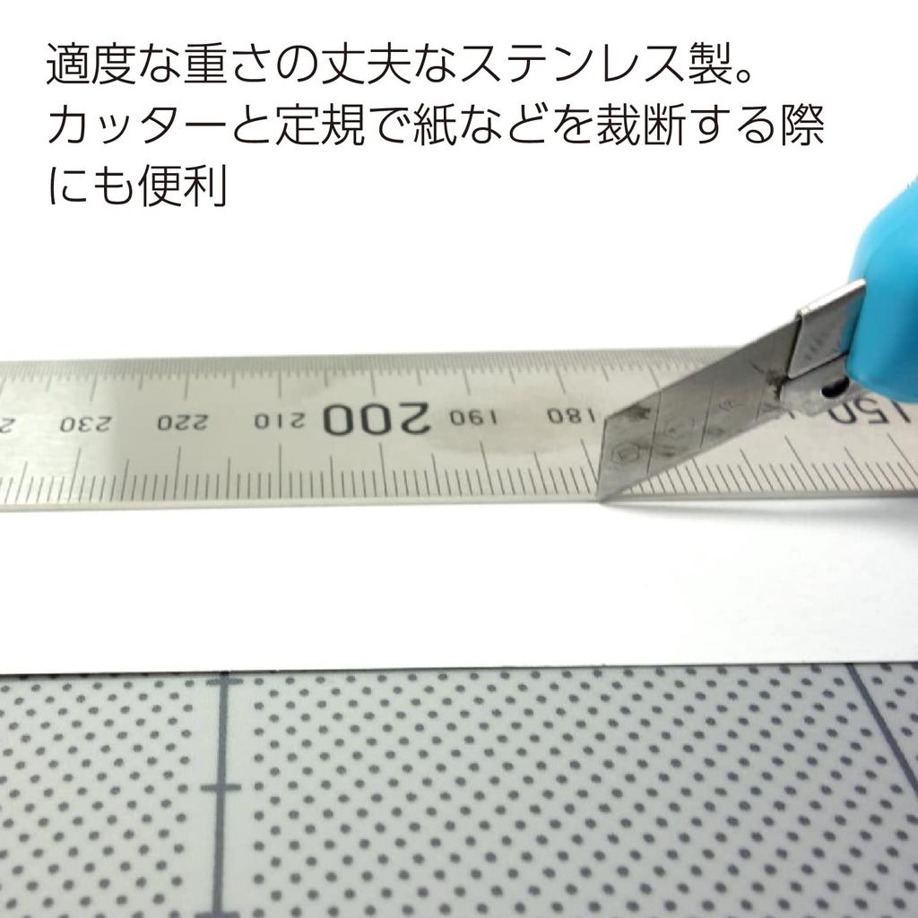 KOKUYO Stainless Steel Straight Ruler 30cm TZ-1343