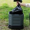 Faltbare tragbare Toilette Wiederverwendbare Notfalltoiletten Geruchshemmendes Reise-Töpfchen für Camping Reisen Outdoor Auto Wohnmobil & Notfallgebrauch