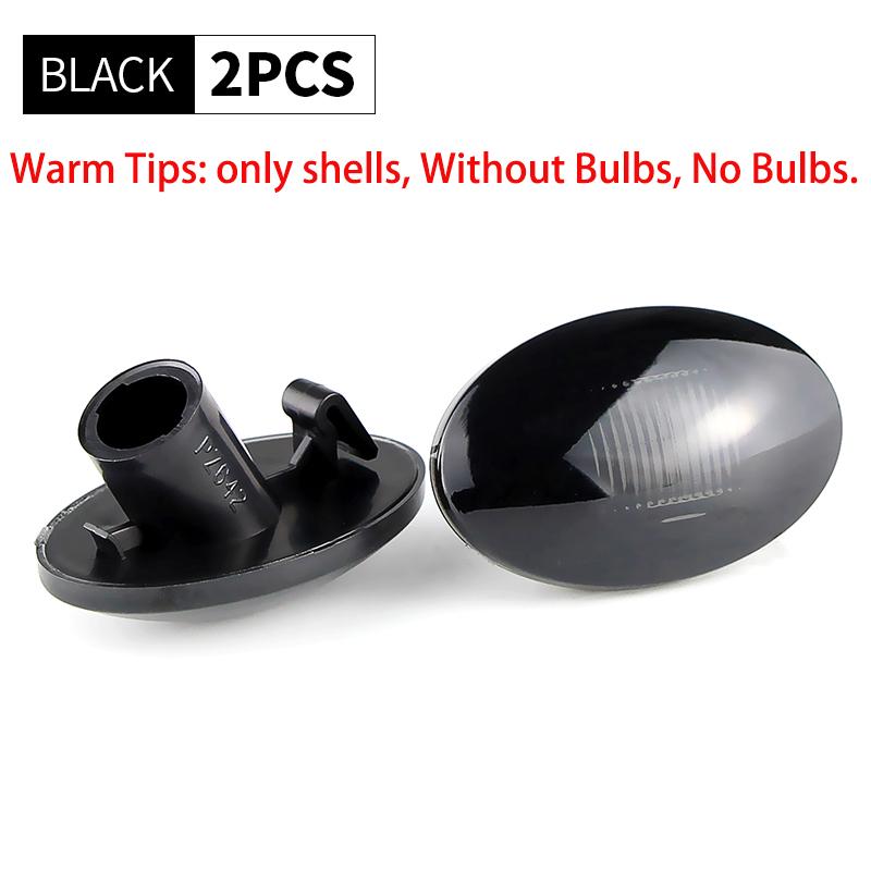 

2PCS No Bulbs Side Marker Light Shells For Opel Combo C/Tour/Mk2 Meriva/Mk1 Vauxhall Corsavan Mk2 Car Turn signal Lamp Covers