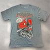 Marvel The Amazing Spider-Man Mens Graphic T-Shirt Gray 1XLT Tall Comic Tee