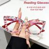 2026 New Fashionable Personalized Cat Eyes Women's Reading Glasses Retro Neutral HD Colored Frame Anti Blue Light Glasses