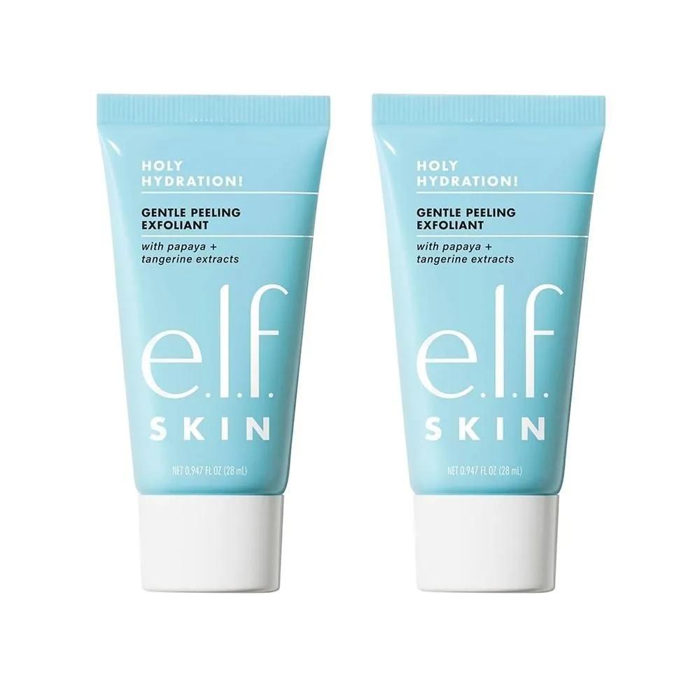 e.l.f. Gentle Peeling Exfoliant 28ml 2 Pack e.l.f. SKIN Holy Hydration Gentle Peeling Exfoliant Mini